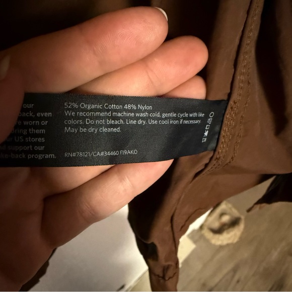 Eileen Fisher Lightweight Organic Cotton Nylon Zip Jacket | Petite Small | EUC - Picture 6 of 7